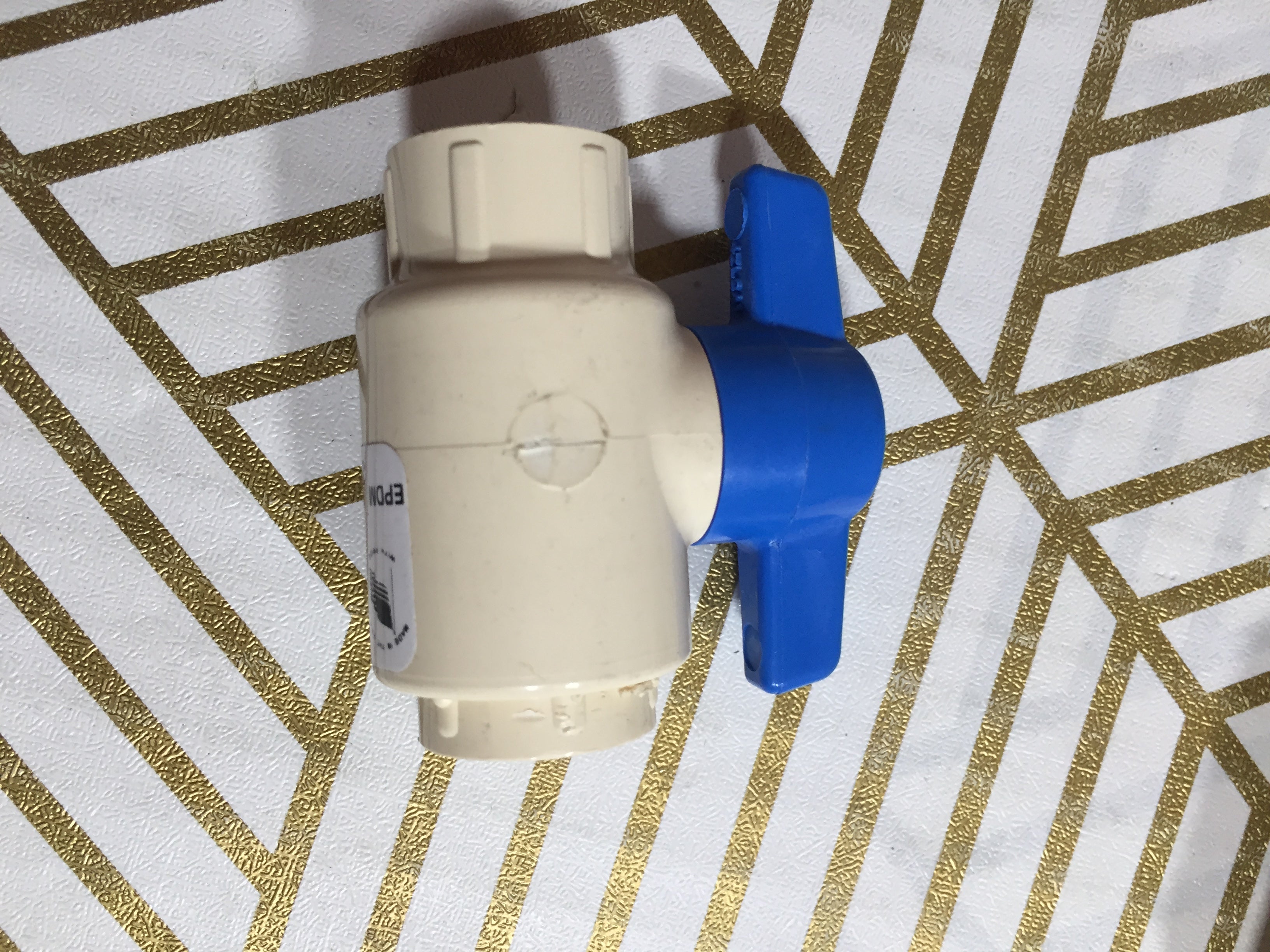 Spears 1922R-005 1/2 CTS CPVC Ball Valve Socket EPDM Residential (LOT OF 16) (8064475758830)